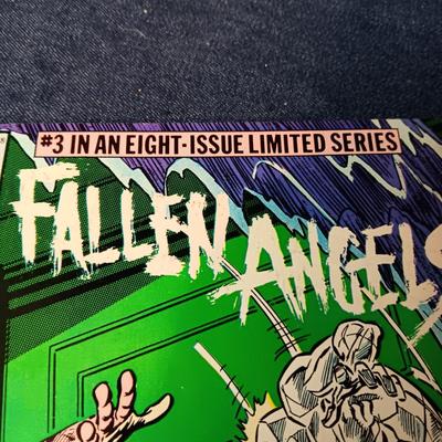 "FALLEN ANGELS" & "IRON MAN" COMIC BOOKS