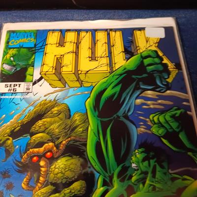 "HOWARD THE DUCK" & "HULK" COMIC BOOKS