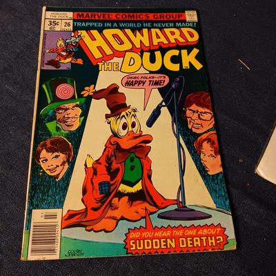 "HOWARD THE DUCK" & "HULK" COMIC BOOKS