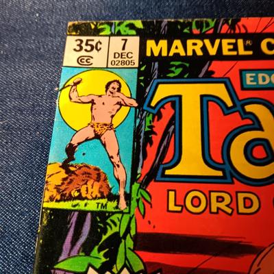"TARZAN" AND "THE SON OF SATAN" COMIC BOOKS