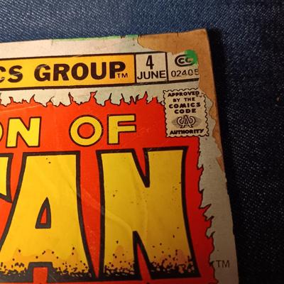 "TARZAN" AND "THE SON OF SATAN" COMIC BOOKS