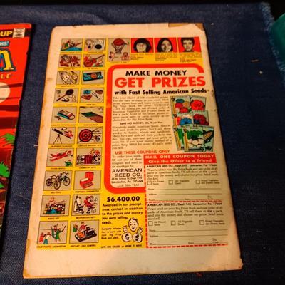 "TARZAN" AND "THE SON OF SATAN" COMIC BOOKS