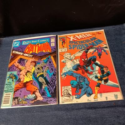 "X-MEN" & "BATMAN" COMIC BOOKS