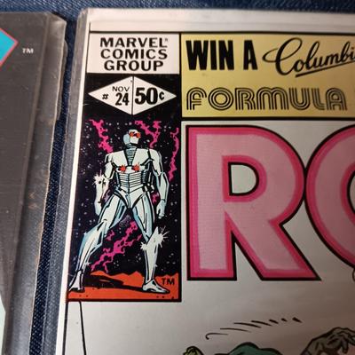 "X-FORCE" & "ROM" COMIC BOOKS
