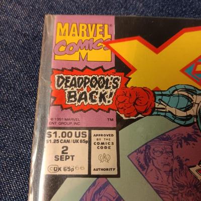 "X-FORCE" & "ROM" COMIC BOOKS