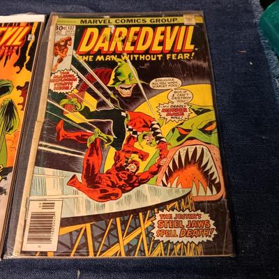 2 "DAREDEVIL" COMIC BOOKS