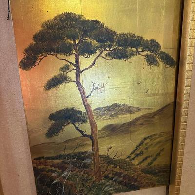 Lot 21: Paintings on Board Art