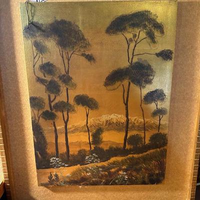 Lot 21: Paintings on Board Art
