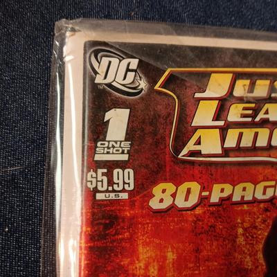 "JUSTICE LEAGUE AMERICA" & "SPIDER-MAN" COMIC BOOKS