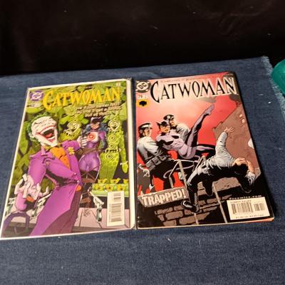 2 CATWOMAN COMIC BOOKS