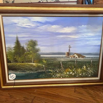 Lot 23: Kitchen Items, Art & More