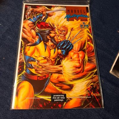 "AREALA" & "THE MARVEL MASTERPIECES COLLECTION" COMIC BOOKS