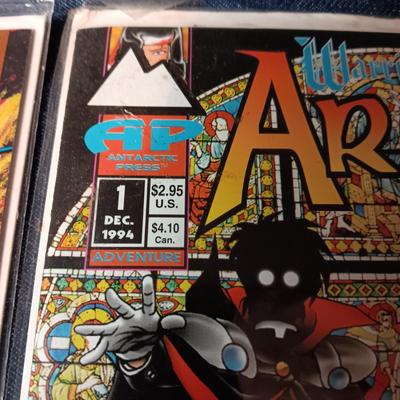 "AREALA" & "THE MARVEL MASTERPIECES COLLECTION" COMIC BOOKS
