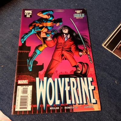 "WOLVERINE" & "SPIDER-MAN" COMIC BOOKS