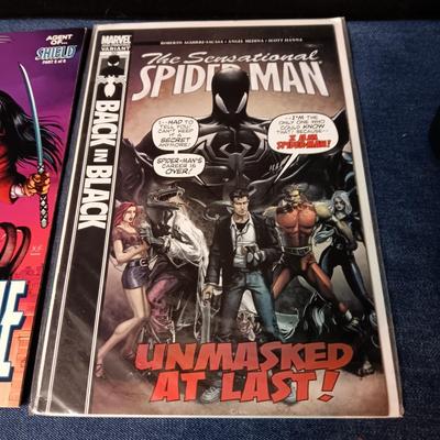 "WOLVERINE" & "SPIDER-MAN" COMIC BOOKS