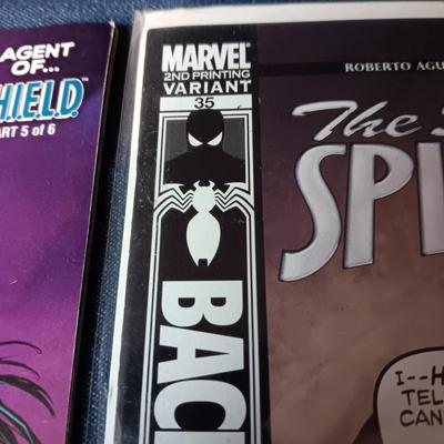 "WOLVERINE" & "SPIDER-MAN" COMIC BOOKS