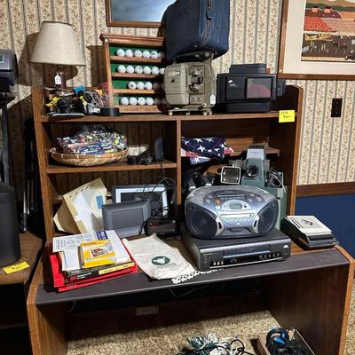 Lot 29: Desk, Electronics & More