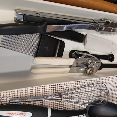 Assortment of Kitchen utensils