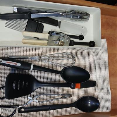 Assortment of Kitchen utensils