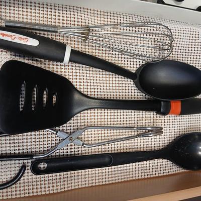 Assortment of Kitchen utensils