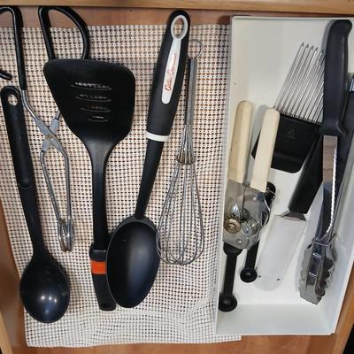 Assortment of Kitchen utensils
