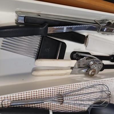 Assortment of Kitchen utensils
