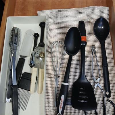 Assortment of Kitchen utensils