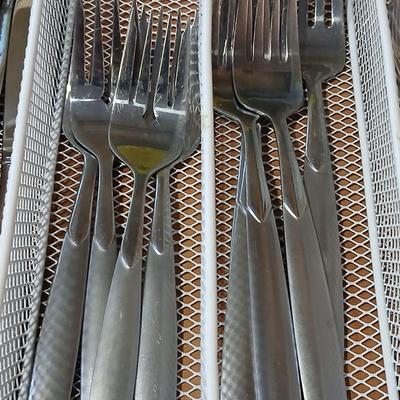 Cambridge stainless Flatware - 20-piece set + extras!