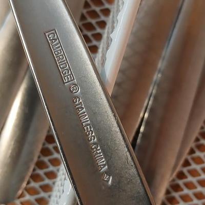 Cambridge stainless Flatware - 20-piece set + extras!