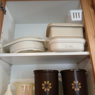 Jars - Tupperware food storage containers and other plastic storage containers
