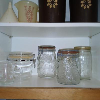 Jars - Tupperware food storage containers and other plastic storage containers