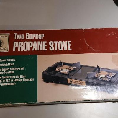 Two burner Propane Cookstove - Great for prepping!