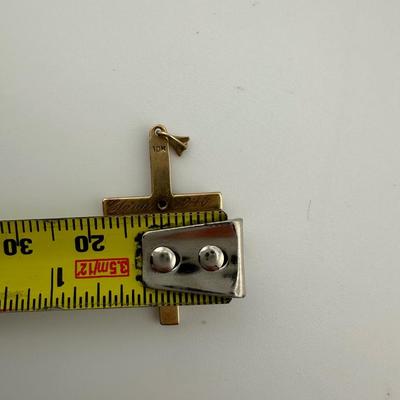 10k Gold Cross Pendant