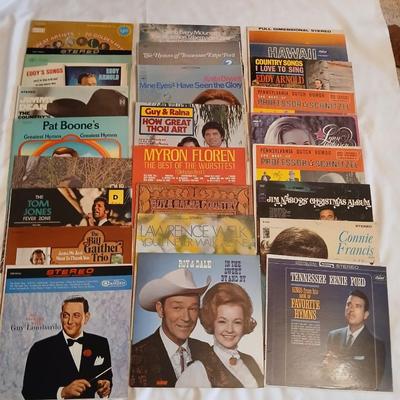 Bundle of vintage LP Albums Records are fun!