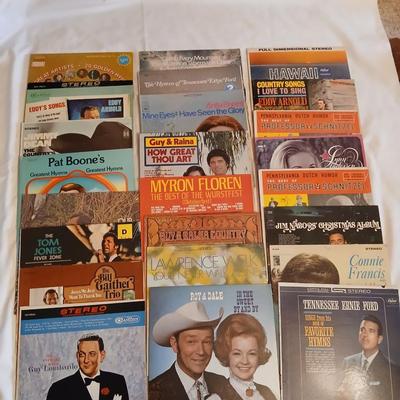 Bundle of vintage LP Albums Records are fun!