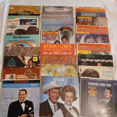 Bundle of vintage LP Albums Records are fun!