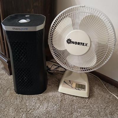 Nortex muti speed fan and Envion Air Purifier with UV light