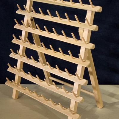 New in the Box Wood Thread Holder