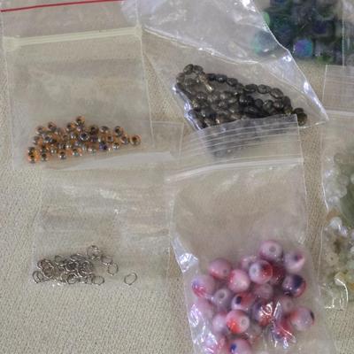 Bags Filled with Beads
