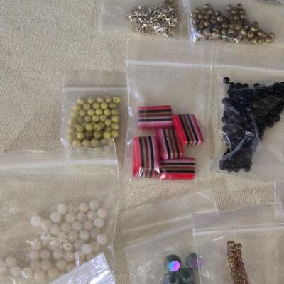 Bags Filled with Beads