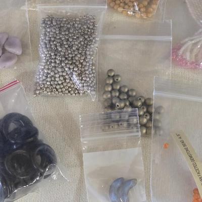 Bags Filled with Beads