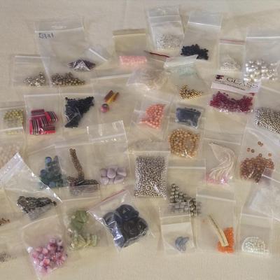 Bags Filled with Beads