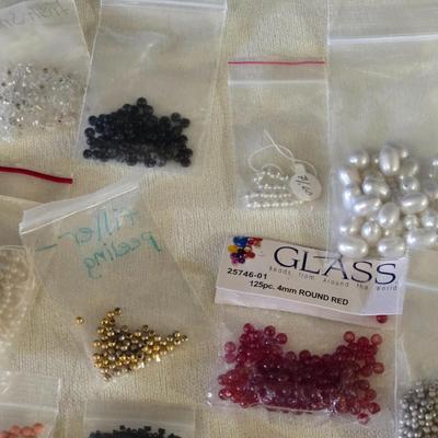 Bags Filled with Beads
