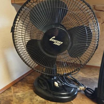 Multi speed fan with Howard Berger Comfort zone ceramic heater