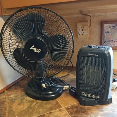 Multi speed fan with Howard Berger Comfort zone ceramic heater