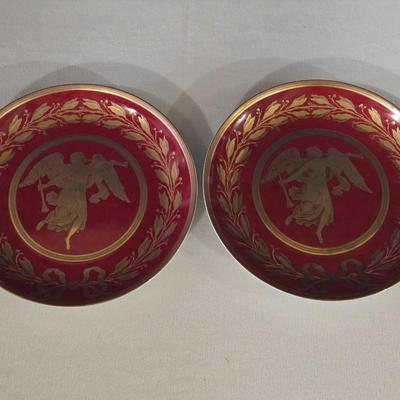 Mottahedah Williamsburg Portugal Porcelain Plates
