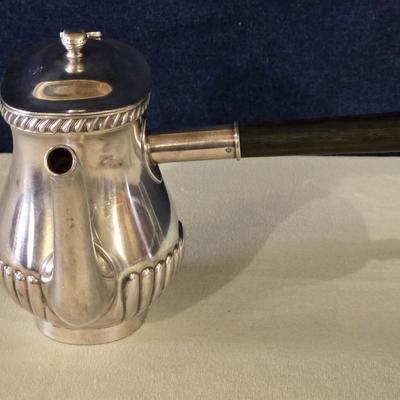 Reed & Barton Silver Soldier Chocolate Pot