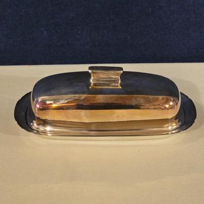 Reed & Barton Silverplate Butter Dish