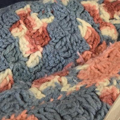 Large Crocheted Afghan