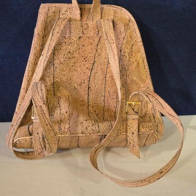 Cork Backpack Purse - Made in Portugal